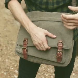 Kelly Moore - Canvas Messenger Bag